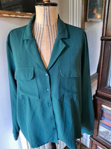 Donkergroene blouse Vera Moda xl beschikbaar voor biedingen
