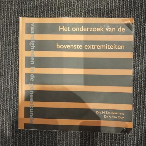Het onderzoek van de bovenste extremiteiten, Boeken, Wetenschap, Gelezen, Ophalen of Verzenden