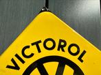 Victorol Motoroil Volkswagen emaille reclamebord, Verzamelen, Overige typen, Ophalen of Verzenden, Zo goed als nieuw, Nvt