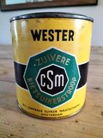 Wester Amsterdam zuivere rietsuikerstroop blik - vintage, Ophalen of Verzenden, Gebruikt, Overige, Overige merken