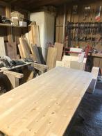 Massief grenen werkblad, Doe-het-zelf en Verbouw, Hout en Planken, Ophalen, Minder dan 25 mm, Grenen, Plank