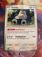 Pokemon SNORLAX 143/165 non-holo (S&V151), Verzenden, Zo goed als nieuw, Losse kaart