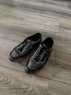 Nette glinsterende sneakers grijs zwart 38, Ophalen of Verzenden, Zo goed als nieuw, Zwart, Sneakers of Gympen