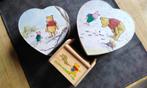 Winnie the Pooh opbergdozen en houten spaarpot, Ophalen of Verzenden, Steen, Aardewerk of Keramiek, Dier
