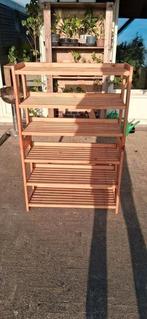 Houten rek wandrek wandrekje stellingkast stellingkastje, Ophalen, Gebruikt, 25 tot 50 cm, Minder dan 150 cm