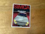 Simca 1501 Special Leaflet, Ophalen of Verzenden, Gelezen