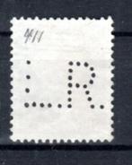 NEDERLAND : 1953 : Perfin &@  L.R.  @& on Y.600., Ophalen of Verzenden, Na 1940, Gestempeld