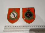 2x sticker 322 Sqn en 323 Sqn rood met Gouden randen, Ophalen, Zo goed als nieuw