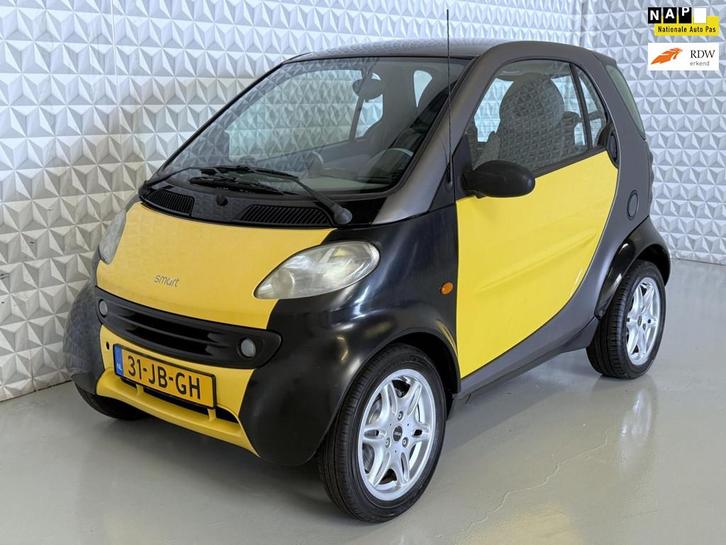 Smart City-coupé Smart & pure Panoramadak Automaat, Auto's, Smart, Bedrijf, Te koop, City-Coupe, ABS, Airbags, Centrale vergrendeling