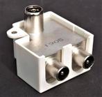 Braun Telecom POA 01-B - tweeweg COAX splitter TV - nieuw, Ophalen of Verzenden, Refurbished, 2 tot 5 meter, Coaxiale kabel