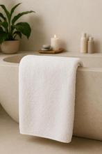 Partij handdoeken witte badhanddoeken 70x140cm, NHP International, Sales@nhp-international.com, Wit, Handdoek