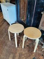 Frosta houten kruk, Ophalen, Gebruikt, Hout