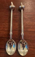 Zilveren Niekerk 90 lepels met sierlijke details, Antiek en Kunst, Antiek | Bestek, Ophalen of Verzenden