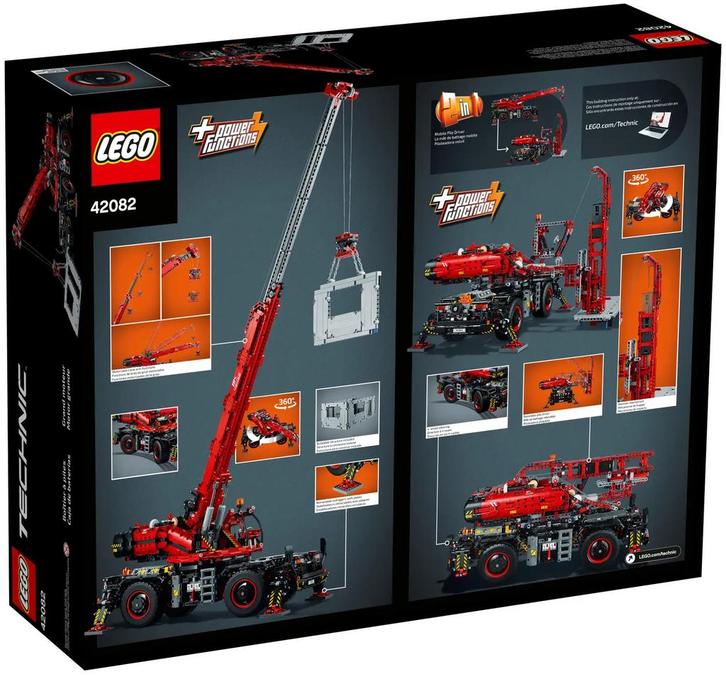Lego 42082 Technic Kraan - Beschadigde Doos, Kinderen en Baby's, Speelgoed | Duplo en Lego, Gebruikt, Lego, Complete set, Ophalen of Verzenden
