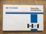 handleiding instructieboekje Hyundai H-1  104 blz.  1999  NL, Auto diversen, Handleidingen en Instructieboekjes, Ophalen of Verzenden