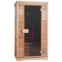 Infraroodcabine 110x100x200 white cedar fullspectrum ira, Sport en Fitness, Sauna, Zo goed als nieuw, Complete sauna, Ophalen of Verzenden