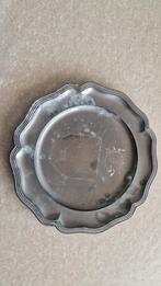 oud tinnen wandbord, Antiek en Kunst, Ophalen of Verzenden