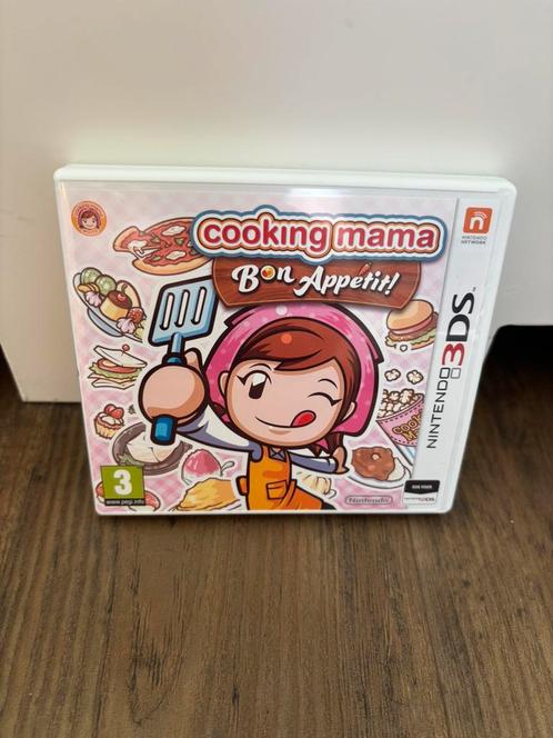 Cooking Mama 5 : Bon Appétit voor de Nintendo 3DS, Spelcomputers en Games, Games | Nintendo 2DS en 3DS, Zo goed als nieuw, 1 speler