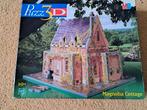 3D puzzel  magnolia cottage 256 stukjes nieuwstaat, Ophalen, Minder dan 500 stukjes, Zo goed als nieuw