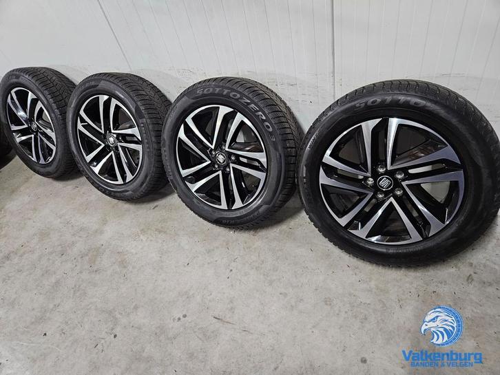 7-8mm! Originele Seat Seat Tarraco KN2 18 inch zwarte velgen, Auto-onderdelen, Banden en Velgen, Banden en Velgen, Winterbanden
