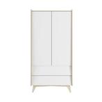 Klerenkast So Sixty Wit/Naturel (2-deurs), Huis en Inrichting, Ophalen, Zo goed als nieuw, 25 tot 50 cm