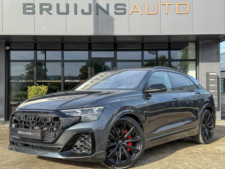 Audi Q8 60 TFSI e Quattro Audi Exclusive Cognac |B&O3D|HUD, Auto's, Audi, Bedrijf, Te koop, Q8, 4x4, ABS, Achteruitrijcamera, Adaptieve lichten