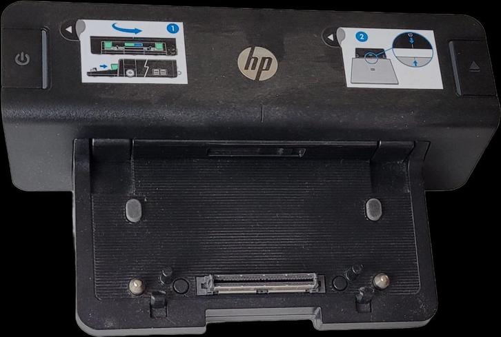 HP Dockingstation A7E32AA, Computers en Software, Dockingstations, Zo goed als nieuw, Docking station, Laptop, Ophalen of Verzenden