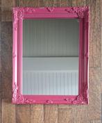 Te koop roze retro spiegel, Ophalen, Minder dan 50 cm, Gebruikt, Minder dan 100 cm