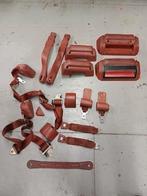 Gordels en armsteunen jeep cherokee chief 1979 bruin/rood, Auto-onderdelen, Ophalen of Verzenden, Gebruikt, Jeep