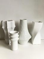 Vintage vazen space age brutalist op art, Verzenden, Huis en Inrichting