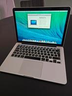 MacBook Pro (Retina, 13-inch, Late 2013) i5-2,4ghz, Computers en Software, Apple Macbooks, Qwerty, Ophalen of Verzenden, MacBook Pro