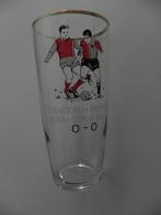 Glas van Feijenoord-Benfica 10 april 1963, Ophalen of Verzenden, Gebruikt, Bierglas