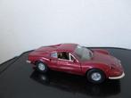 mooie Ferrari 246GT model auto, Ophalen of Verzenden, Zo goed als nieuw, Auto, Bburago