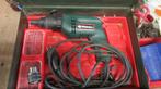Tk nette Metabo boormachine schroefmachine machine., Boormachine, Variabele snelheid, Ophalen of Verzenden, Gebruikt