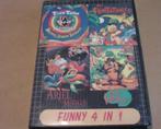 Sega spel 4 in 1 - The Flinstones/Ariel/Taz Maniz/Tiny Toon, Spelcomputers en Games, Games | Sega, Verzenden, 1 speler, Zo goed als nieuw