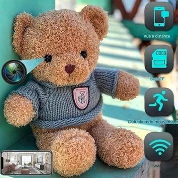 Beer babyfoon wifi ip camera met geheugenkaartje erin  beschikbaar voor biedingen