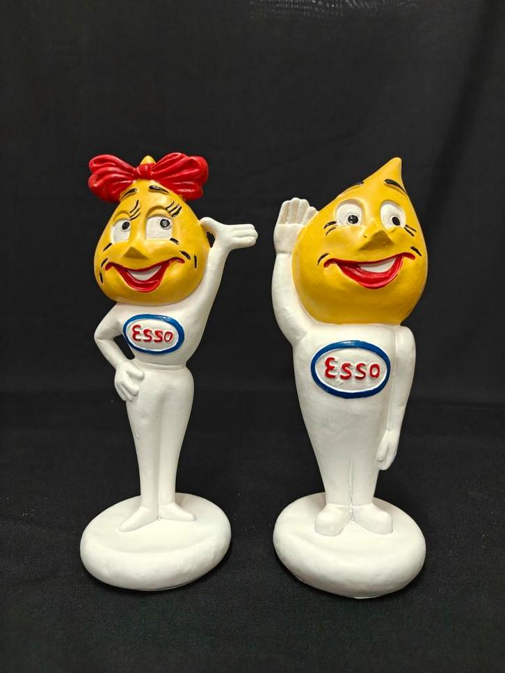 Esso druppels. Kleine set. Fuel Drops., Verzamelen, Beelden en Beeldjes, Nieuw, Overige typen, Ophalen