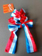 NIEUW HEMA HAARELASTIEK MET STRIK ROOD/WIT/BLAUW-SCRUNSIE, Verzenden, Nieuw, Hema
