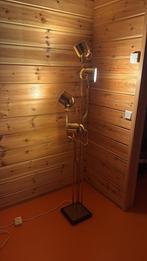 Reggiani Agile Cinematic (1970) messing vloerlamp, Huis en Inrichting, Lampen | Vloerlampen, Ophalen, Gebruikt, Metaal, 150 tot 200 cm
