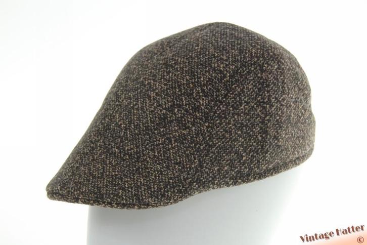 Voorgevormde platte pet grijzig bruin katoen mix 60 XL Nieuw, Kleding | Heren, Hoeden en Petten, Nieuw, Pet, 60 cm (XL, 7½ inch) of meer