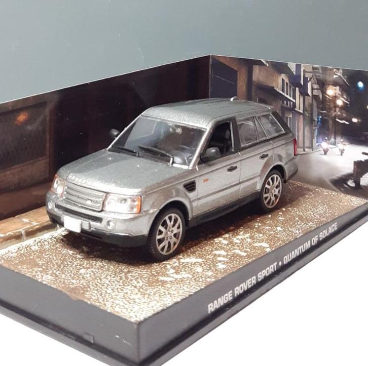 Range Rover Sport - James Bond 007 nr 79, Hobby en Vrije tijd, Modelauto's | 1:43, Zo goed als nieuw, Auto, Universal Hobbies