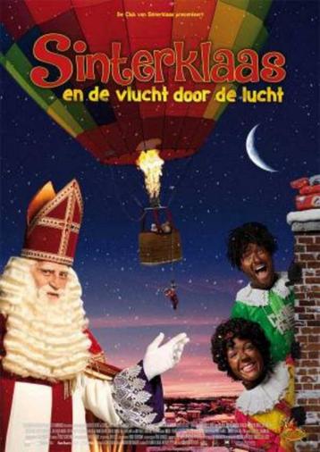 SINTERKLAAS  en  de  VLUCHT  door  de  LUCHT     filmposter* beschikbaar voor biedingen