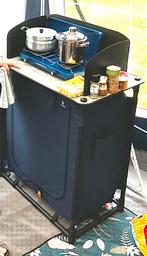 Bo-Camp kookeiland campingkast, Caravans en Kamperen, Ophalen, Zo goed als nieuw, Campingkast