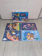 Paw patrol puzzel 4in1 - 12, 16, 20 & 24 stuks - nickelodeon, Ophalen of Verzenden, 10 tot 50 stukjes, Gebruikt, 2 tot 4 jaar