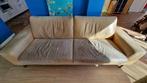 Leren Topform bank, 230 x 95 x 85 cm, Ophalen, Gebruikt, Driepersoons, Rechte bank