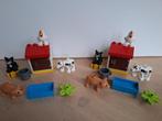 Duplo: 1 X 10870 Boerderij dieren, koe, varken, haan, hond, Ophalen of Verzenden, Gebruikt, Complete set, Duplo