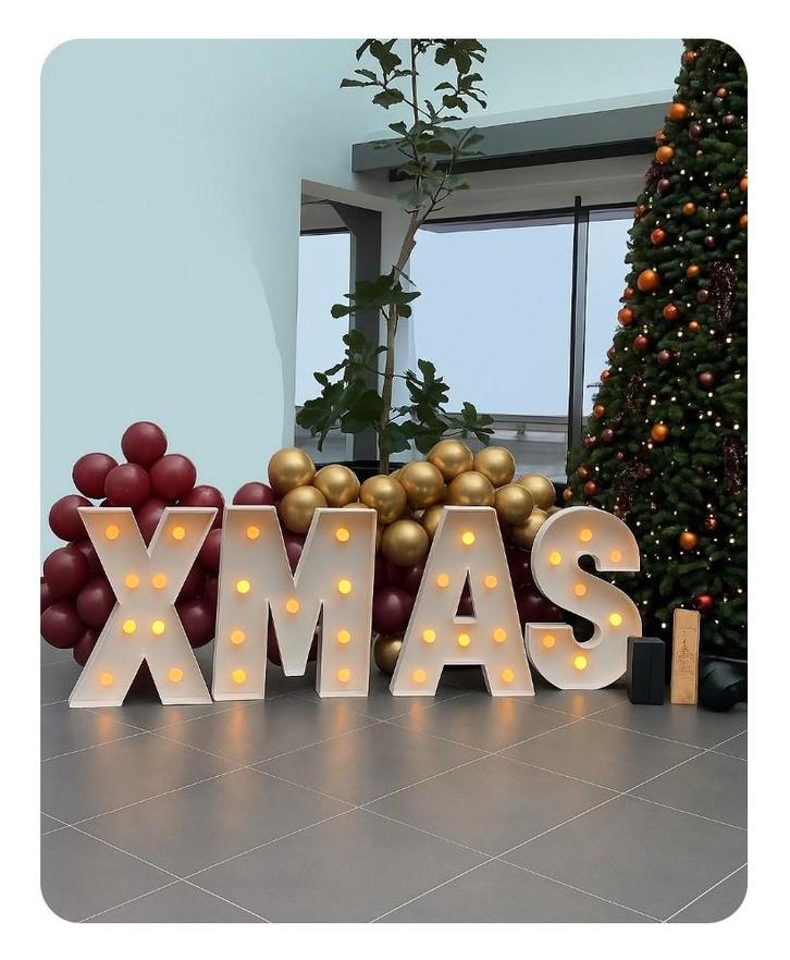 Lichtletters te huur, Hobby en Vrije tijd, Feestartikelen | Verhuur, Zo goed als nieuw, Geboorte of Huwelijk, Ophalen