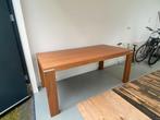 Houten eettafel 180 x 90 x 77, Huis en Inrichting, Tafels | Eettafels, Ophalen, Gebruikt, 50 tot 100 cm, Vijf personen of meer
