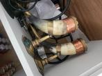 Stier Hoorns op brons koper standaard, Antiek en Kunst, Antiek | Koper en Brons, Ophalen of Verzenden, Brons