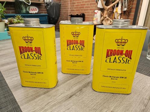 motor olie kroon-Oil  classic multigrade 10 W-30 .. 3 X 1 L, Auto diversen, Onderhoudsmiddelen, Ophalen of Verzenden